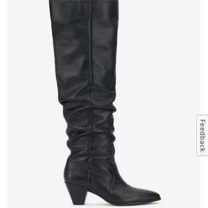 Vince Camuto Black Over the Knee Boots